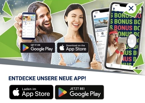 Bet at Home App für Sportwetten, Slots und Casino