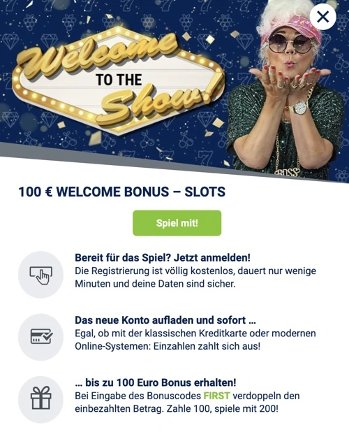 Bet-at-Home Casino Bonus Code für Slots