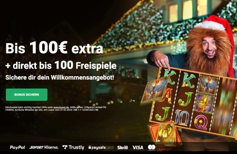 Casino Bonus ohne Umsatzbedingungen bei LeoVegas